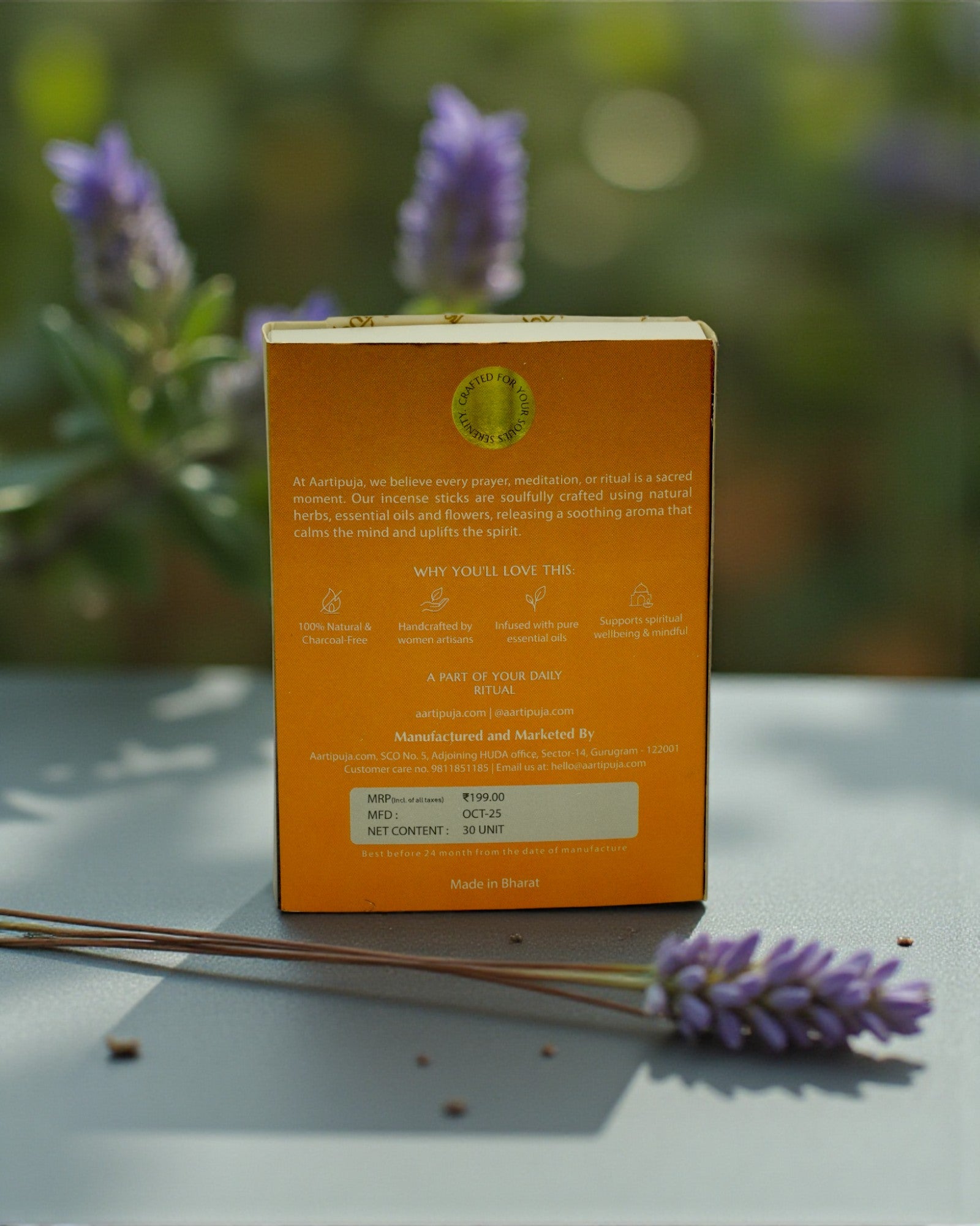 Lavender Dhoop Sticks