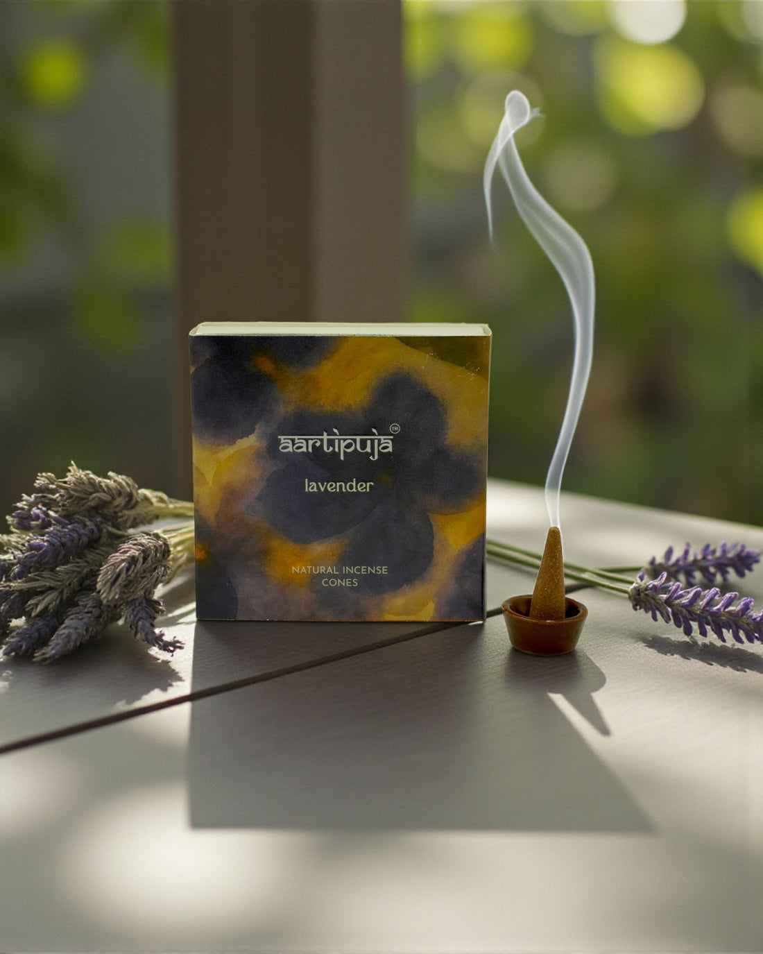 Lavender Dhoop Cones